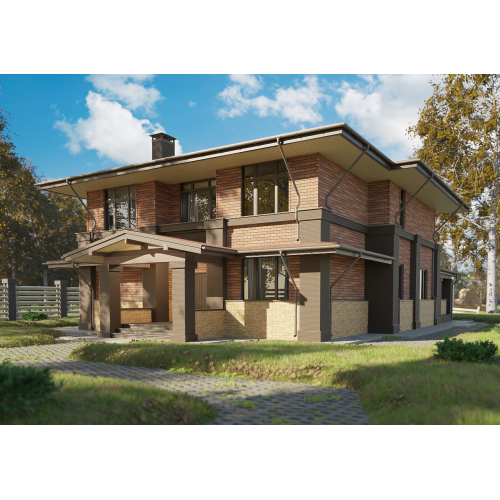Фасадная плитка STANDARD, Brick, Клубника