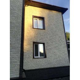 Фасадная панель Stein, Молочный