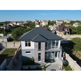 Фасадная панель Stein, Антрацит