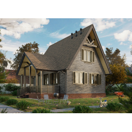 Фасадная панель Алтай, Графит