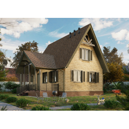 Ламинированная черепица Серия Dragon Europa, светло-коричневый