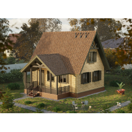 Ламинированная черепица Серия Dragon Europa, светло-коричневый