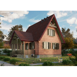 Ламинированная черепица Серия Dragon Europa, красный