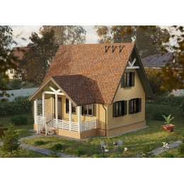 Ламинированная черепица Серия Dragon Lux, кофе