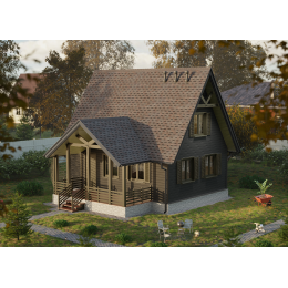 Ламинированная черепица Серия Dragon Lux, изюм