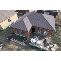 Ламинированная черепица Серия Dragon Lux, трюфель