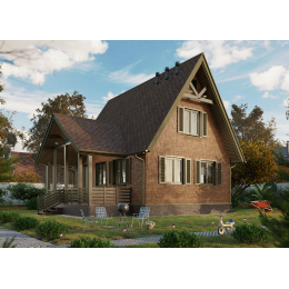 Ламинированная черепица Серия Dragon Standard, тёмно-коричневый