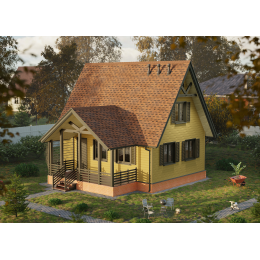 Ламинированная черепица Серия Dragon Standard, светло-коричневый