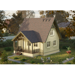 Сайдинг LUX под дерево, Блок-Хаус, рябина