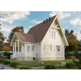 Сайдинг LUX под дерево, Блок-Хаус, канадская береза