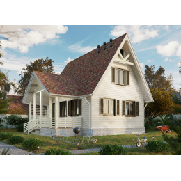 Сайдинг LUX под дерево, Брус, канадская береза