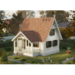 Сайдинг LUX под дерево, Брус, канадская береза