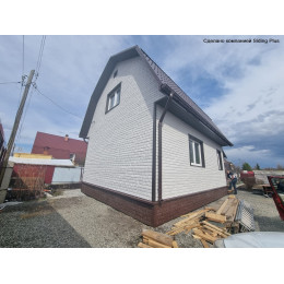 Сайдинг LUX под камень, Bergart, кокос