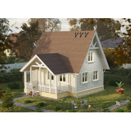 Сайдинг LUX под камень, Rocky, кокос