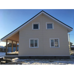 Сайдинг Premium, Блок-Хаус, банан