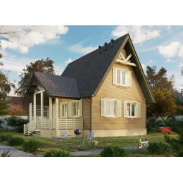 Сайдинг Premium, Блок-Хаус, капучино