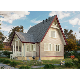 Сайдинг Premium, Блок-Хаус, крем-брюле