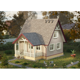 Сайдинг Premium, Блок-Хаус, крем-брюле