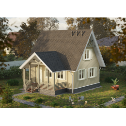 Сайдинг Premium, Корабельный брус, фисташки