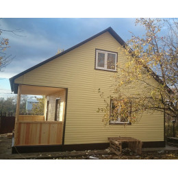 Сайдинг Premium, Корабельный брус, лимон