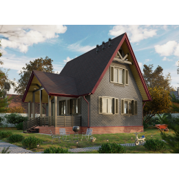 Софит Lux, T4 с центральной перфорацией, миндаль