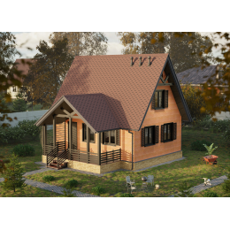 Софит Lux, T4 с центральной перфорацией, фундук