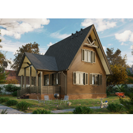 Софит Lux, T4 с центральной перфорацией, зрелый каштан