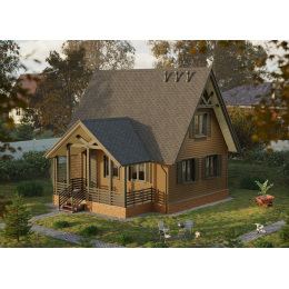 Софит Lux, T4 с центральной перфорацией, зрелый каштан