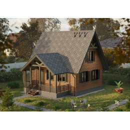 Софит Premium, T4 сплошной, шоколад