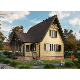 Софит Standard, T4 с полной перфорацией, шоколад