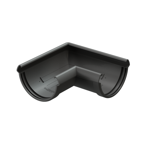 Угол желоба 90˚ LUX, графит