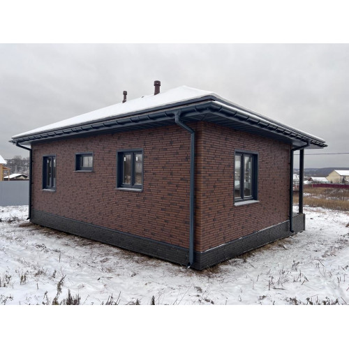 Угол желоба 90˚ LUX, графит