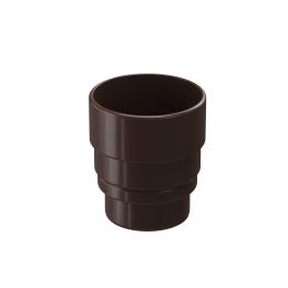 Переходник для водостока LUX/PREMIUM, шоколад