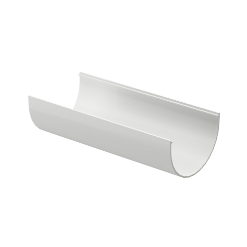 Желоб водосточный 3 м Standard, белый