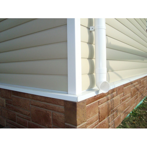 Муфта соединительная для водостока Standard, белый