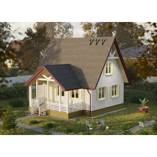 Хомут универсальный для водосточной трубы Standard, красный