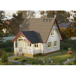 Кронштейн желоба металлический Standard, красный