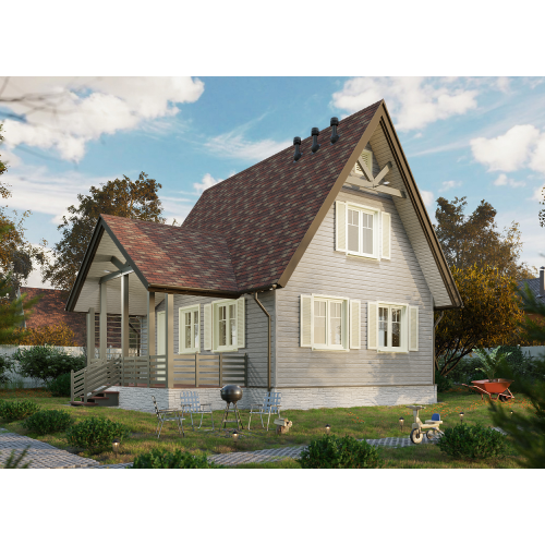 Универсальный угол желоба 90° Standard, светло-коричневый