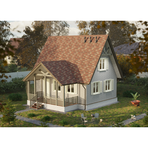 Универсальный угол желоба 90° Standard, светло-коричневый