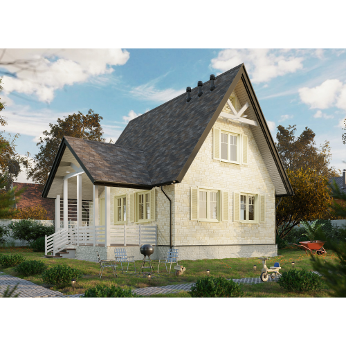 Универсальный угол желоба 90° Standard, тёмно-коричневый