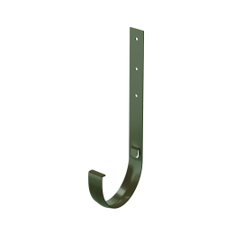 Кронштейн желоба металлический Standard, зелёный