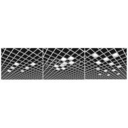 Светильник Домино LED Грильято 100х100х45 (компл. 6шт)