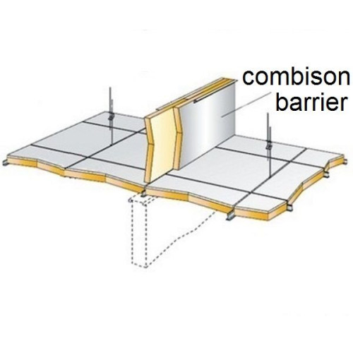 35441308 Потолочная плита Combison (Комбисон) Barrier 600x1200x40