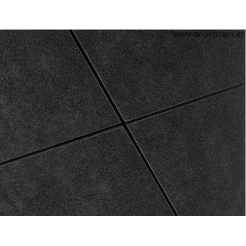 35301437 Потолочная плита Focus Ds Dark Diamond (Фокус черный) Экофон 600x1200x20