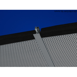 35608190 Ударопрочная потолочная панель RTP-G-30-PE 1200x600 цвет - Цинк