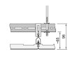 Металлическая панель CLIP-IN Metal Plain Q-Clip F с фаской 600x600x33 арт.BP2056M6C1