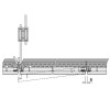 Металлическая панель LAY-IN Metal Перфорация Rg 2516Axal Vector 300x600x24 арт.BP2579M6G1