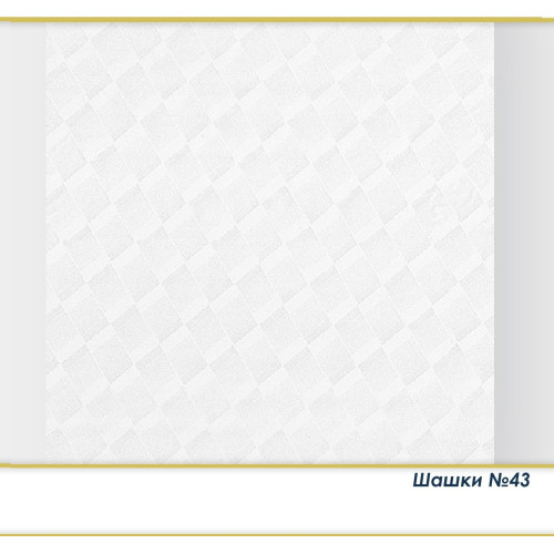 Потолочная панель ПВХ 600х600 (Шашки N43)