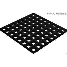Потолочная плита Cellio (Целио) C9 200x200x37 черный (разобранный)