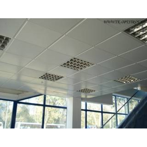 Алюминевая панель SKY T24/TY черная (Люмсвет)